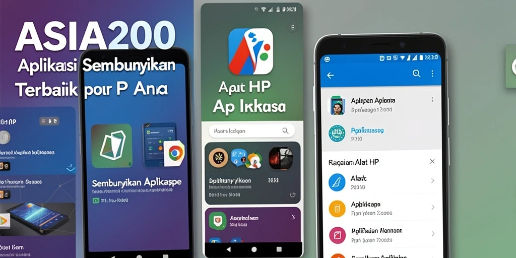 Antarmuka ASIA200 yang sederhana dan fungsional.