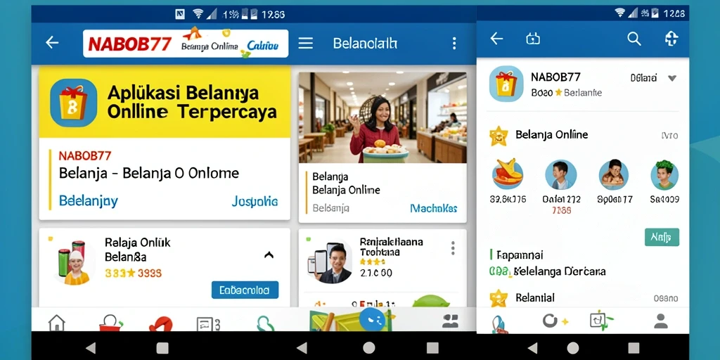 Antarmuka aplikasi NABOB77 yang menarik dan mudah digunakan.