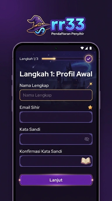 Panduan Lengkap Buat Akun Baru rr33