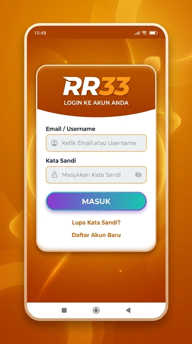 Masuk Akun rr33 untuk Pengguna Android